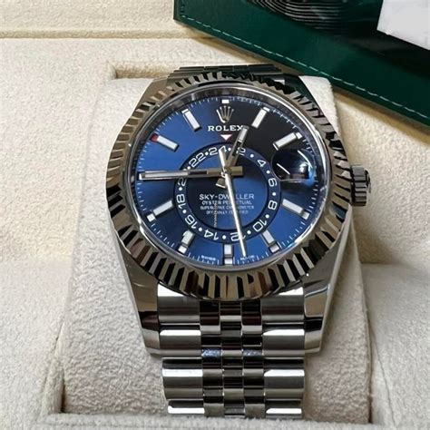 rolex sky dweller annual calendar steel|rolex sky dweller blue 2022.